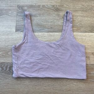 Cropped tank top